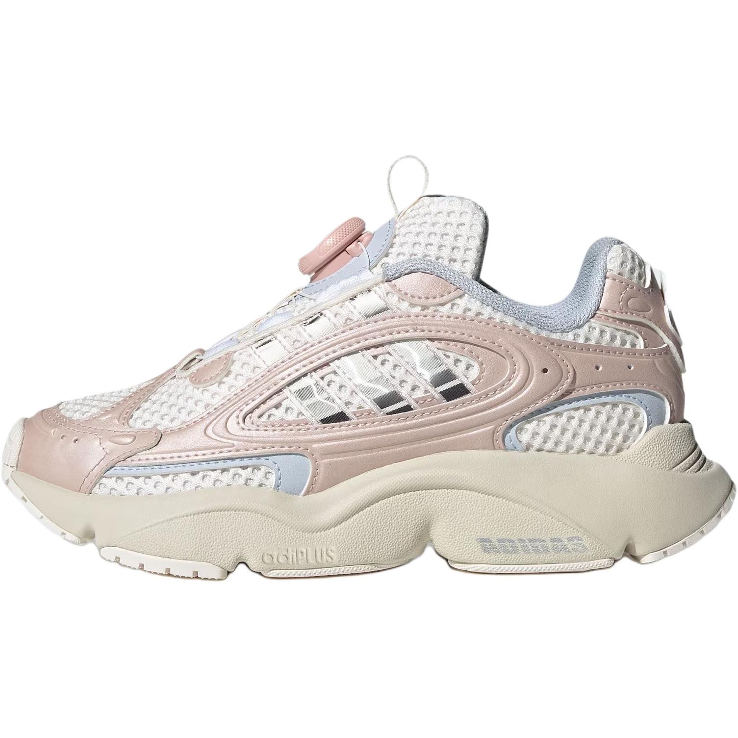 

Adidas Originals Детские кроссовки Ozmillen, устойчивые к истиранию, розовые, белые, подростковые