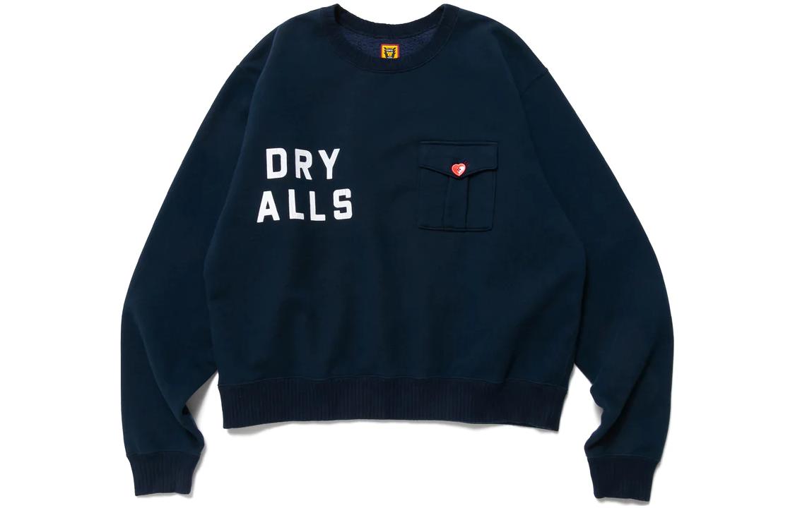 

Толстовка Military Sweatshirt #2 HUMAN MADE, темно-синий