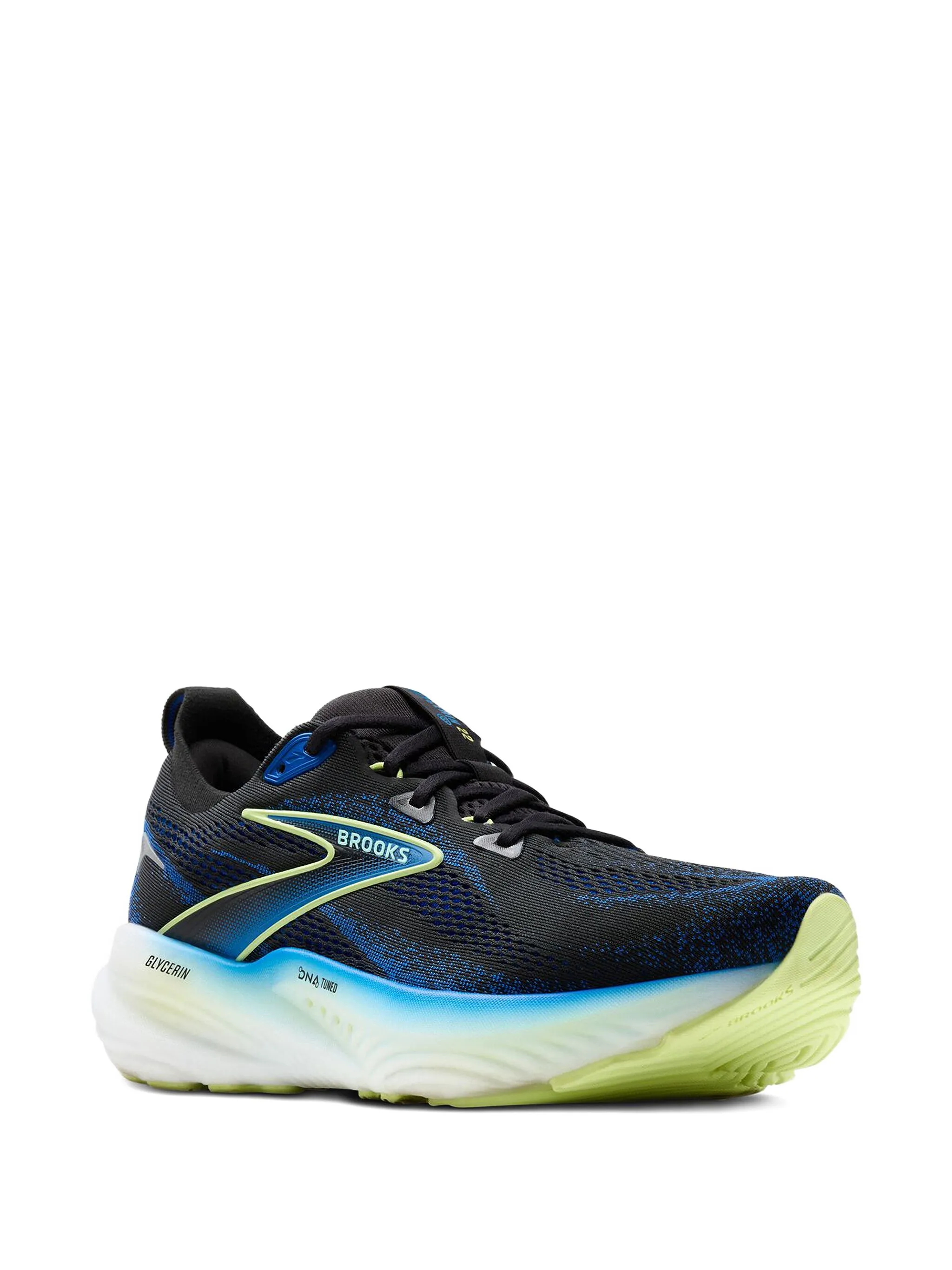 Кроссовки Glycerin 22 Black/Blue Brooks, черный — фото 2