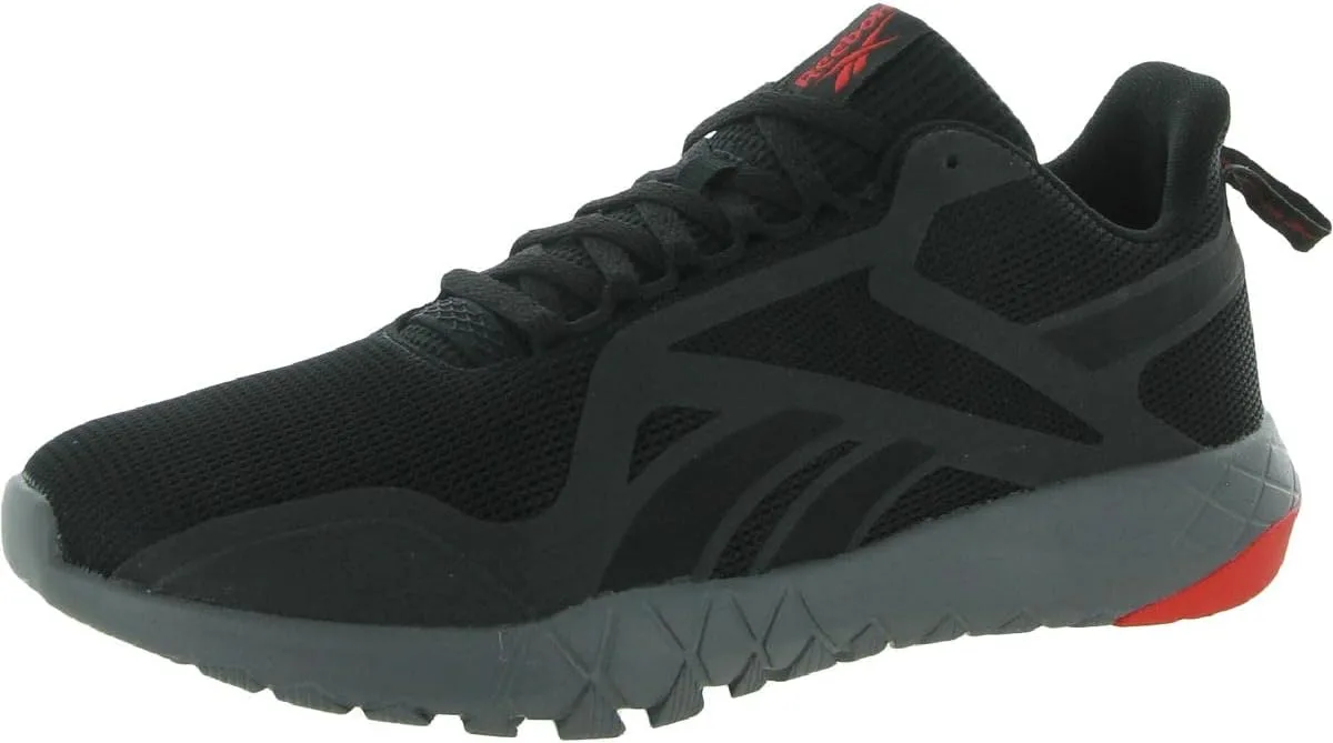 Мужские кроссовки Reebok Flexagon Force 3.0 Cross Trainer, черный/красный/серый