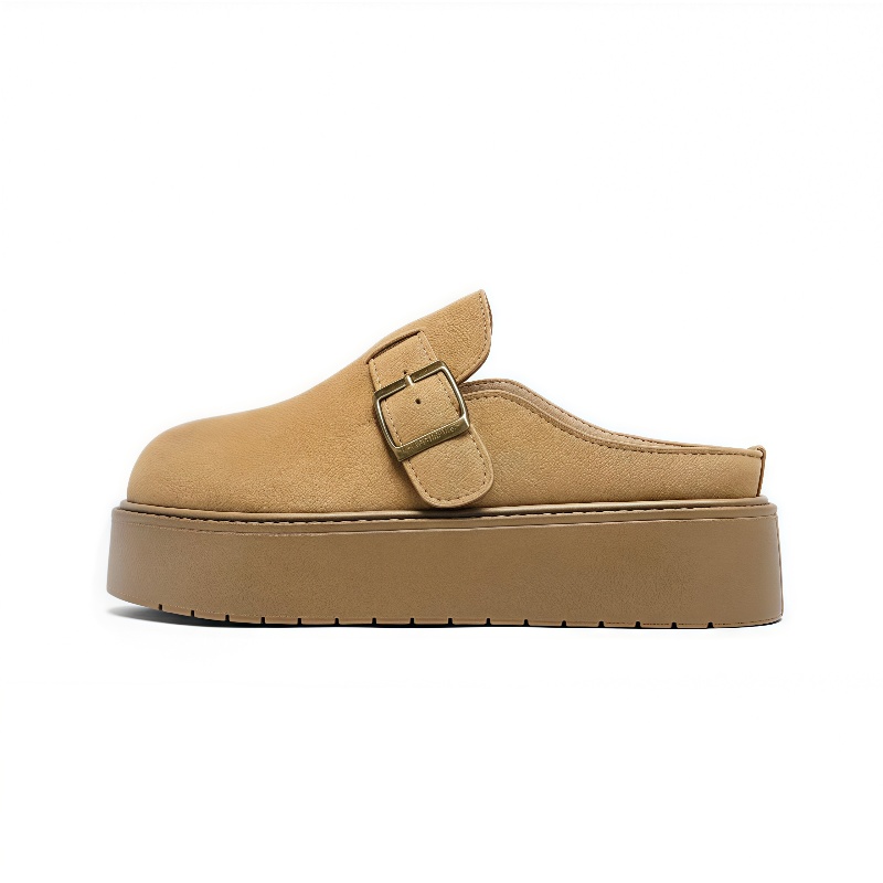 7 SEVFUN Женские бесшумные стойкие к истиранию закрытые тапочки Yellow Brown, цвет Yellow Brown