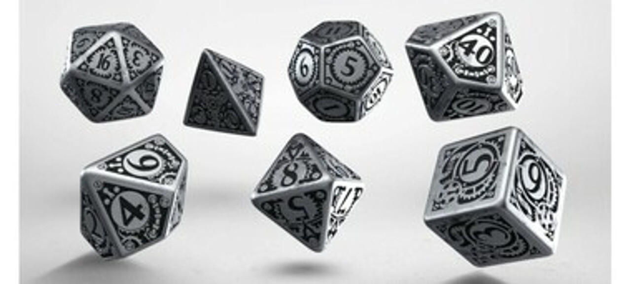 

Аксессуары Steampunk Metal Polyhedral Dice Set (7)