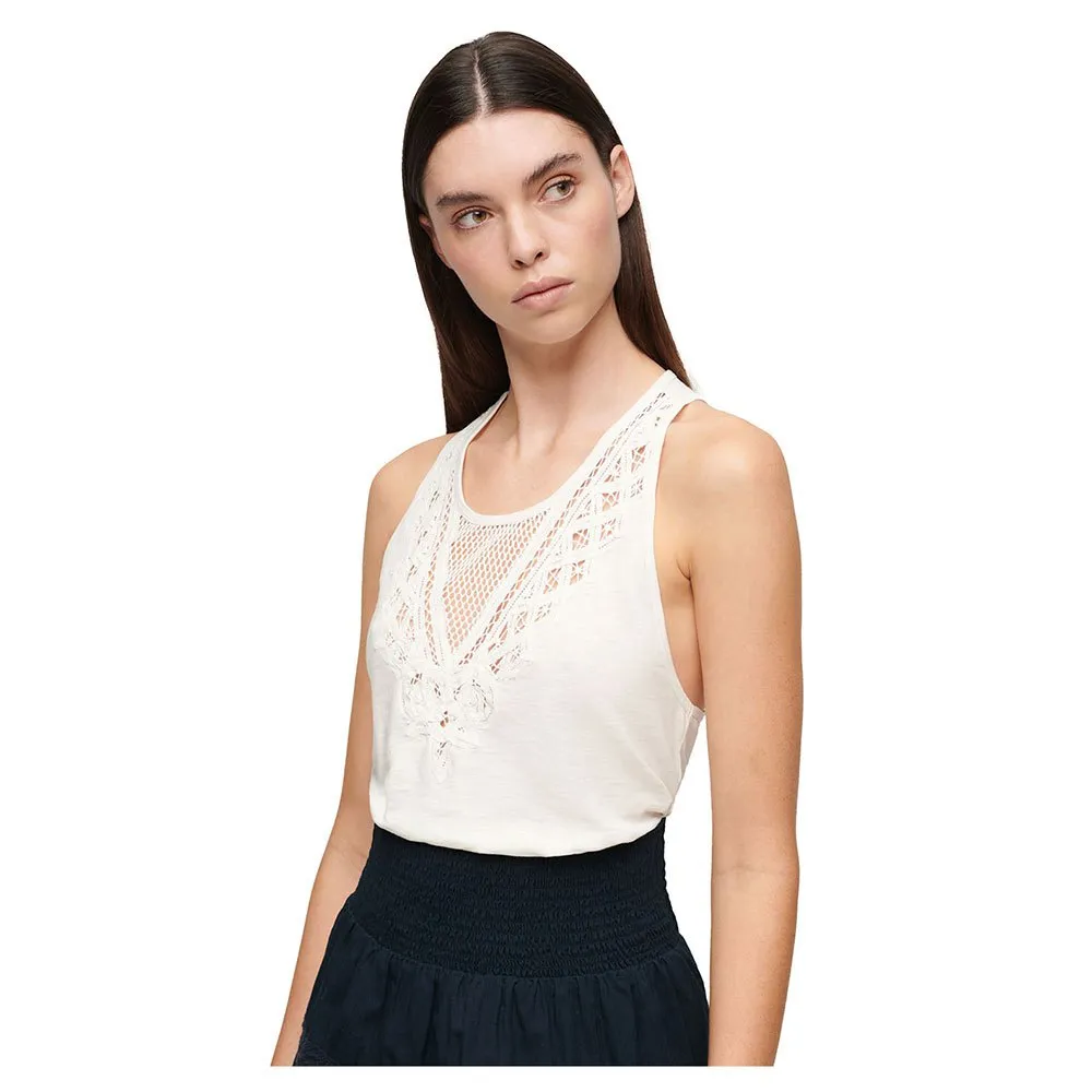 

Футболка Superdry Lace, белый