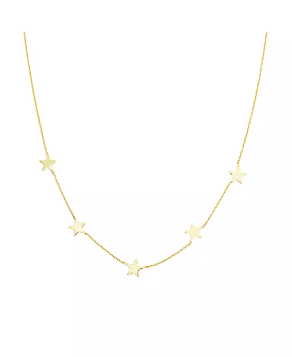 

Серебряное ожерелье со звездой Spero London, gold