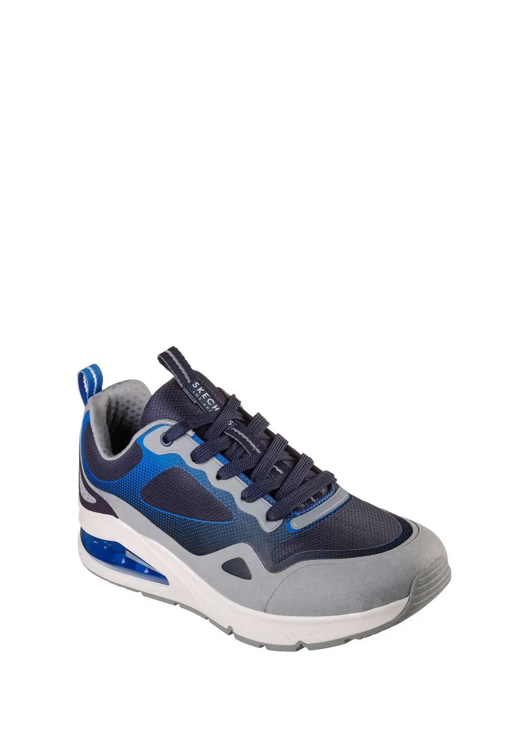 Skechers Мужские кроссовки Uno 2 Karma серо-голубого цвета