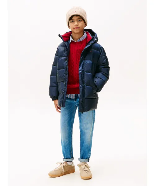 

Базовая куртка Regular fit Tommy Hilfiger, синий