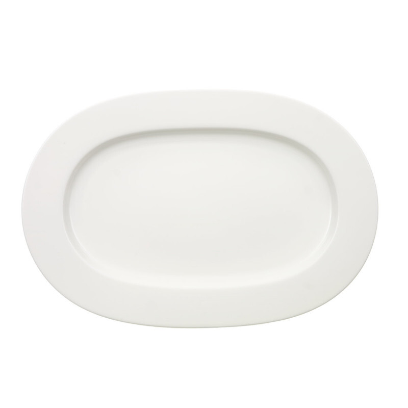 

Королевская тарелка овальная 34 см Villeroy & Boch, белый