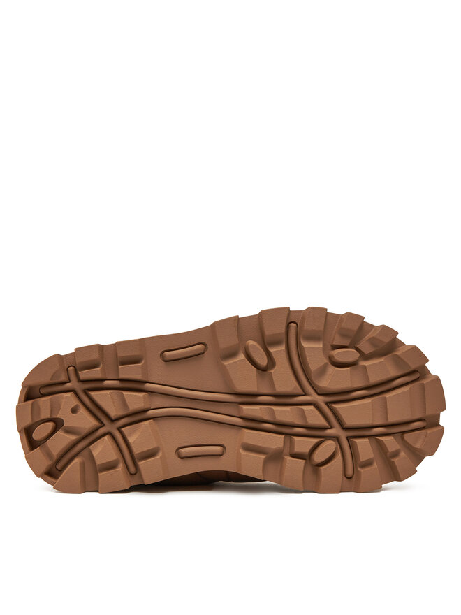 Зимние ботинки женские Steve Madden стеганые с мехом, коричневый — фото 4