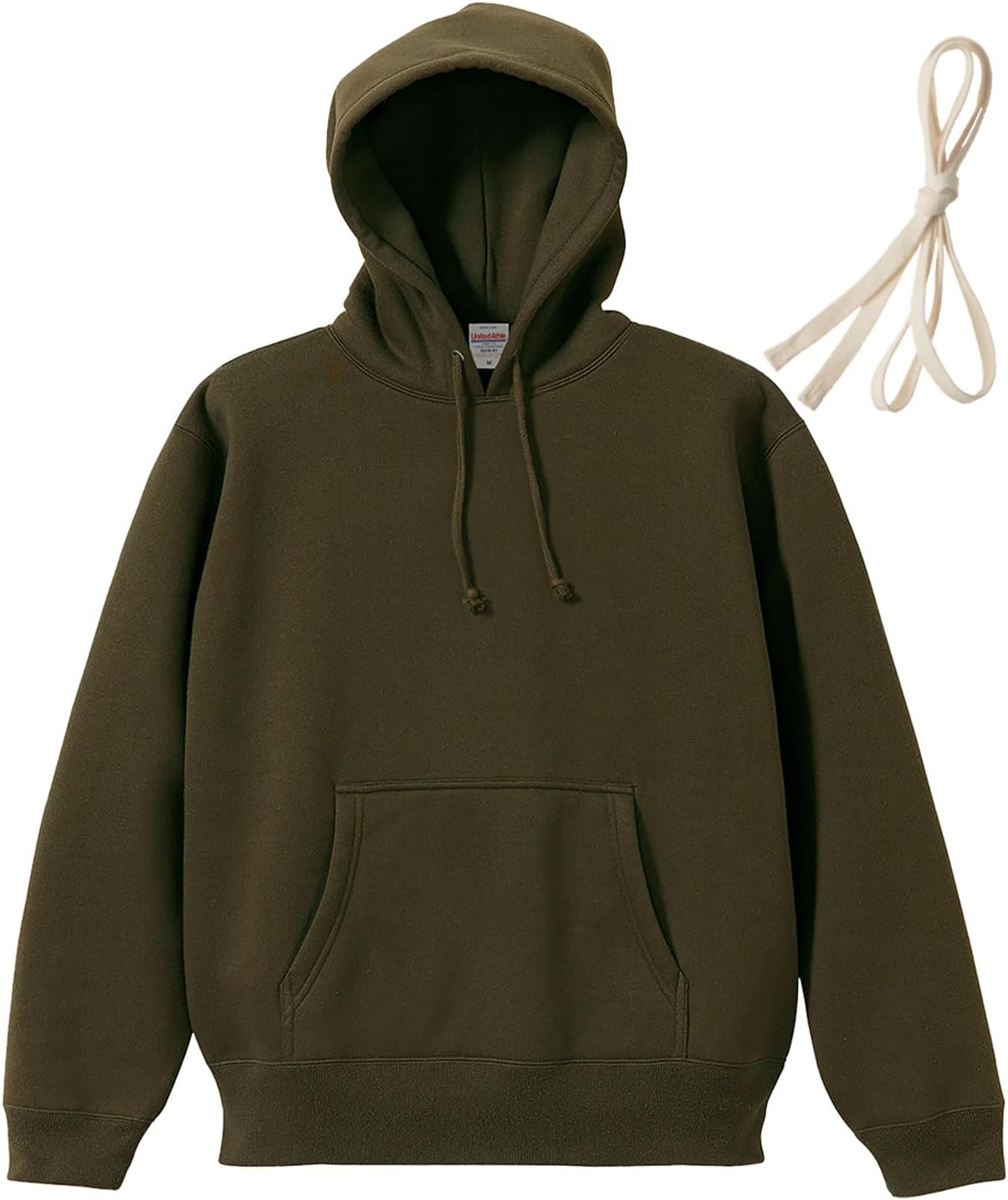 

Мужская толстовка United Athle 561801 с капюшоном (ворсистая подкладка), 10,0 унций, оливковый