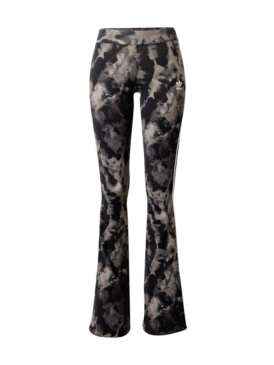 

Тканевые брюки ADIDAS ORIGINALS Flared Pants, цвет black/mottled black