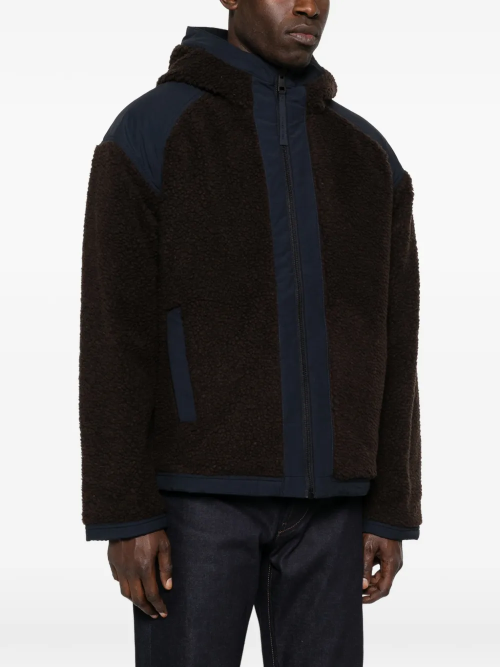 Двусторонний бомбер Alberni из флиса Canada Goose, коричневый — фото 3