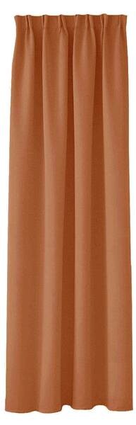 

Штора HOOMstylen Blickdicht mit Kräuselband 1x, 1x270x140 см цвет terra