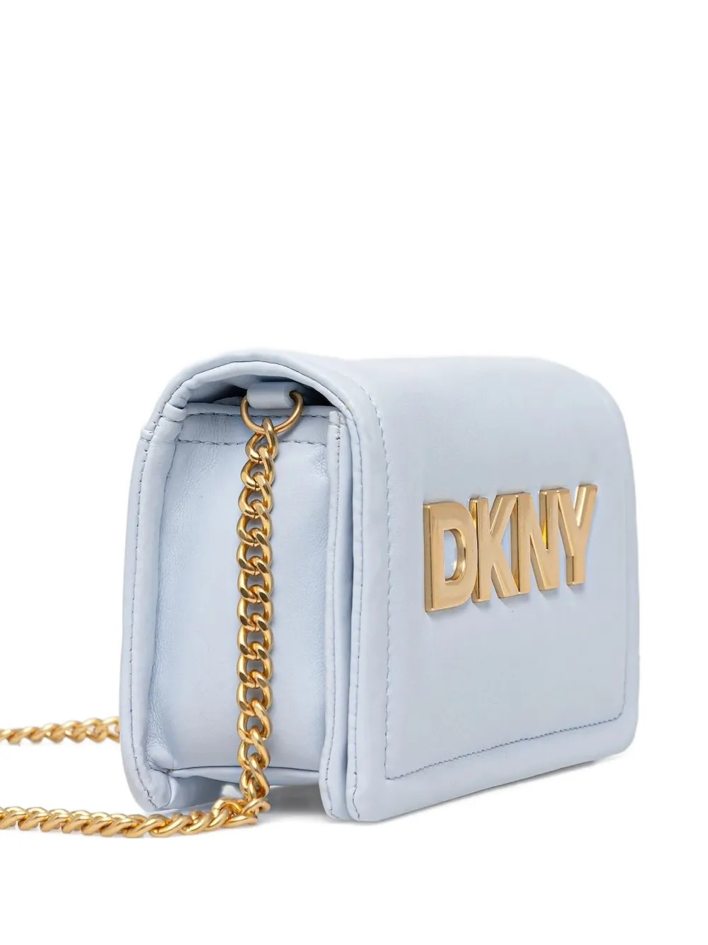 

Мини-сумка с цепочным ремешком и логотипом DKNY, синий