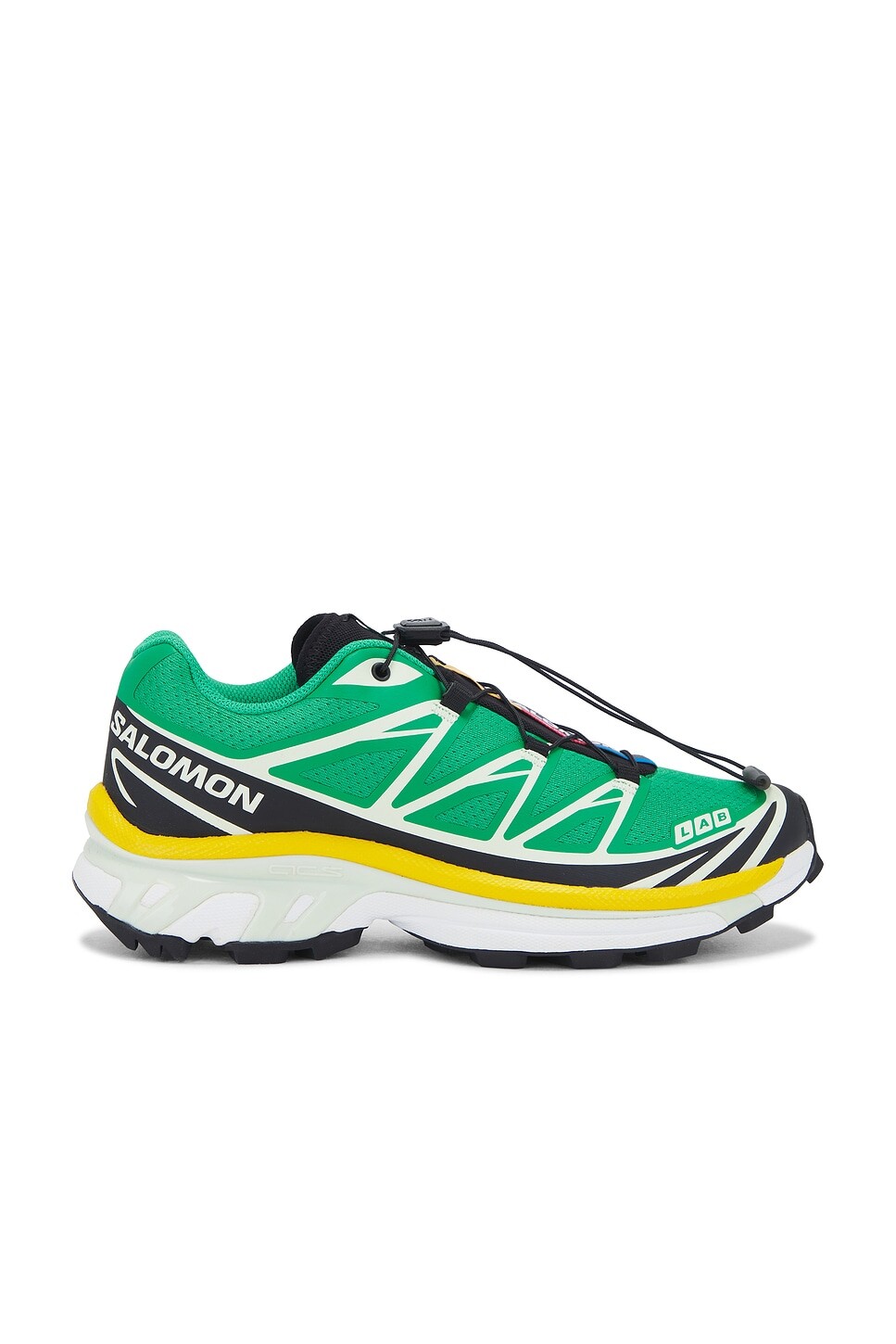 

Кроссовки XT-6 Salomon, цвет Bright Green, Black, & Sulphur Spring
