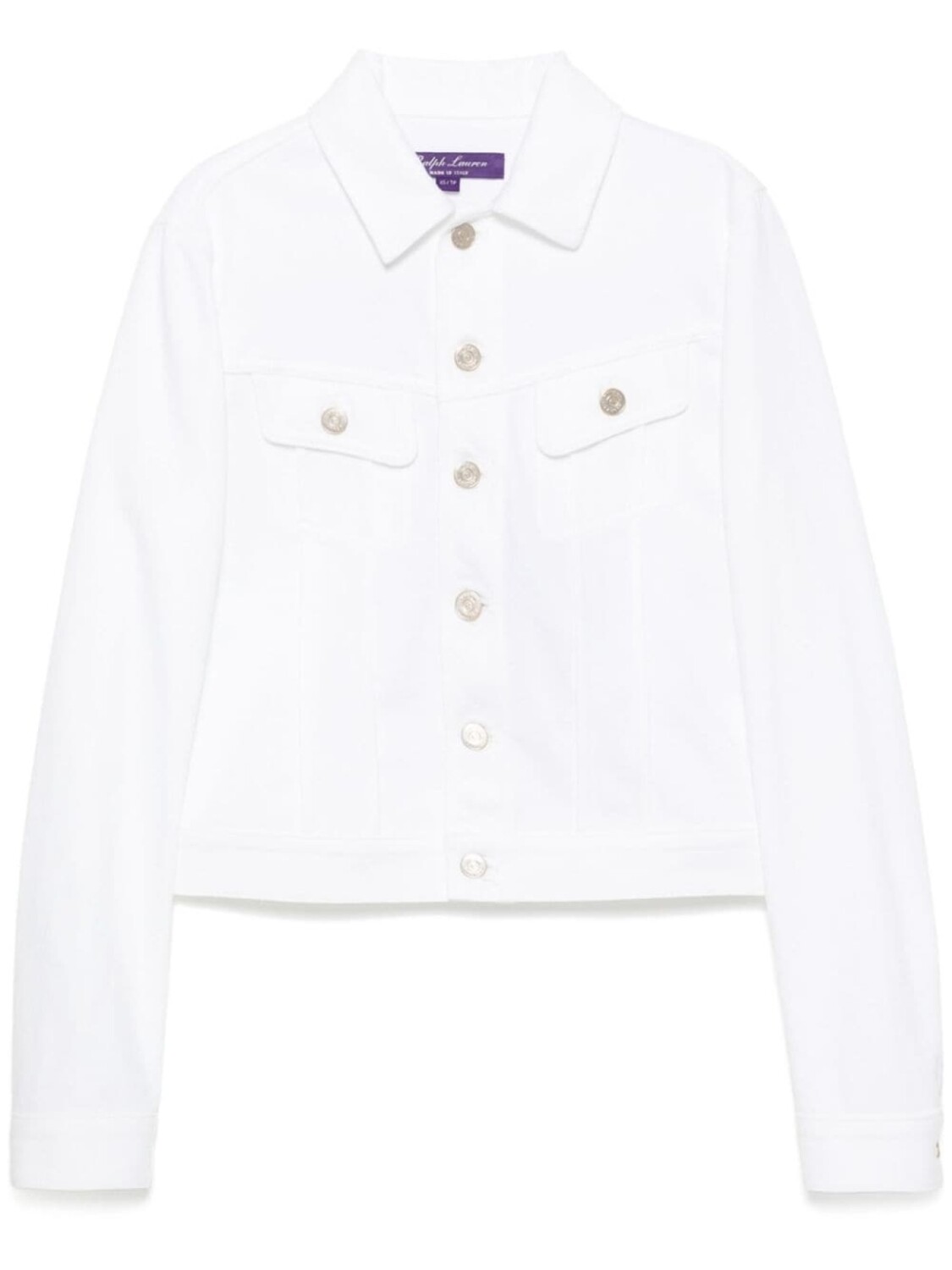 

Укороченная джинсовая куртка Ralph Lauren Collection, белый