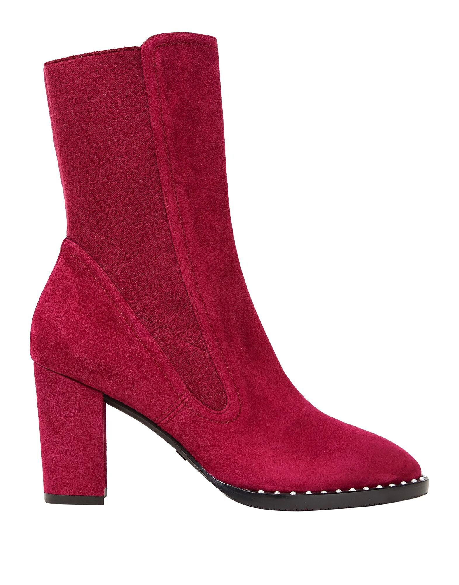 Ботильоны Stuart Weitzman, гранатовый