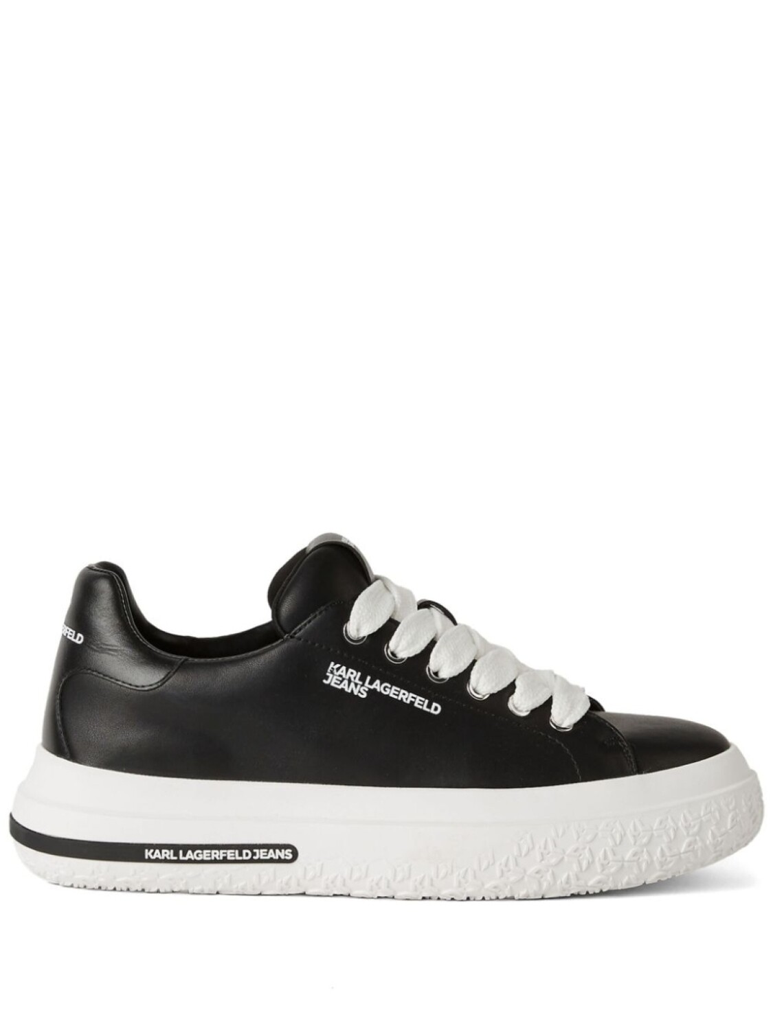 

Кроссовки KLJ KUP Lace Lo Karl Lagerfeld, черный