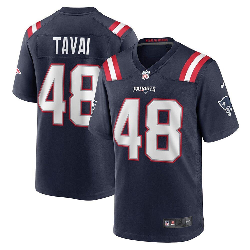 

Мужское джерси Nike Jahlani Tavai Navy New England Patriots Game Player, цвет Pat Navy