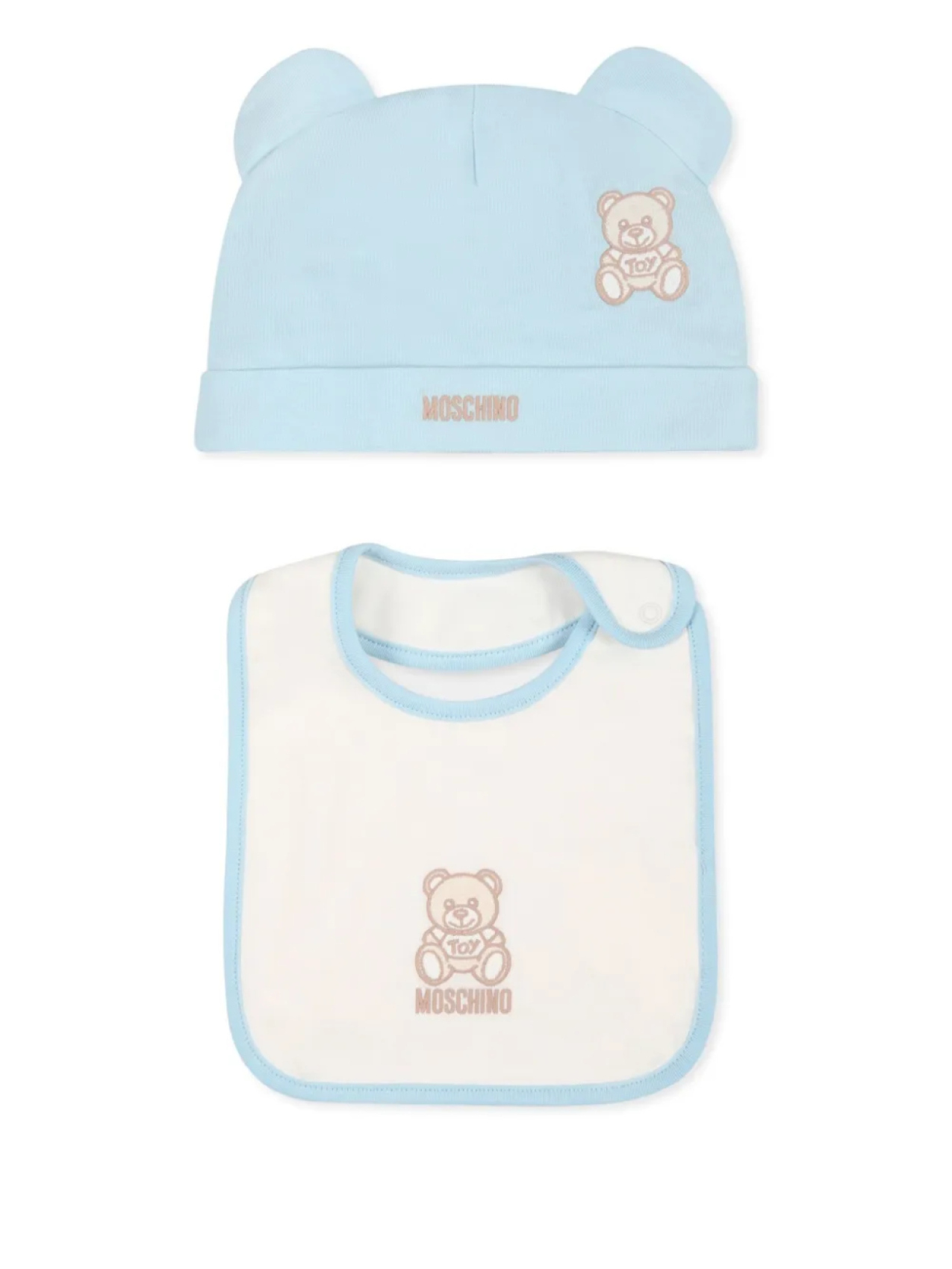 

Комплект шапок Moschino Kids Teddy Bear, синий