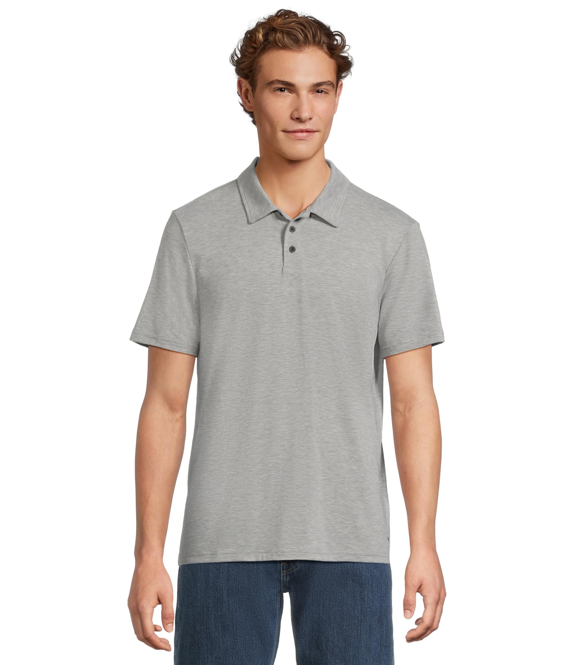 

Поло RVCA Balance Polo, цвет Heather Grey
