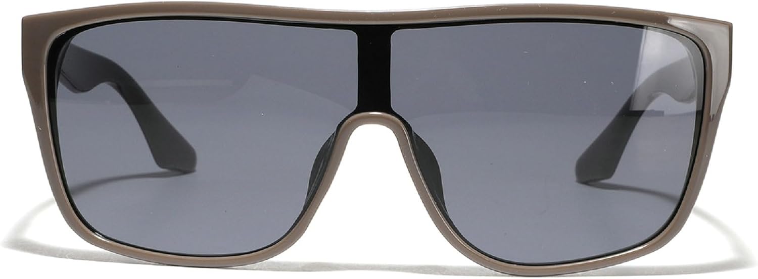 

Винтажные женские солнцезащитные очки-пилот, модные леопардовые, конфетные оттенки, защита от УФ-излучения UV400, мужские трендовые панк-солнцезащитные очки 20270 Melrose, Grey