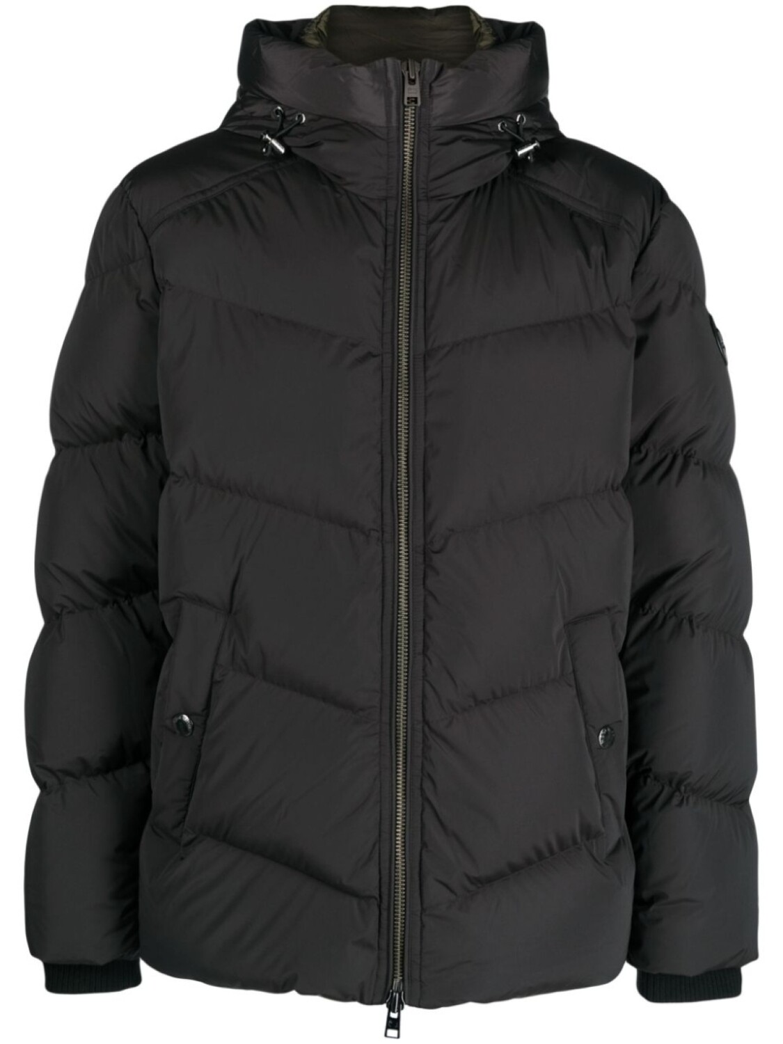 

Woolrich пуховик с капюшоном, черный