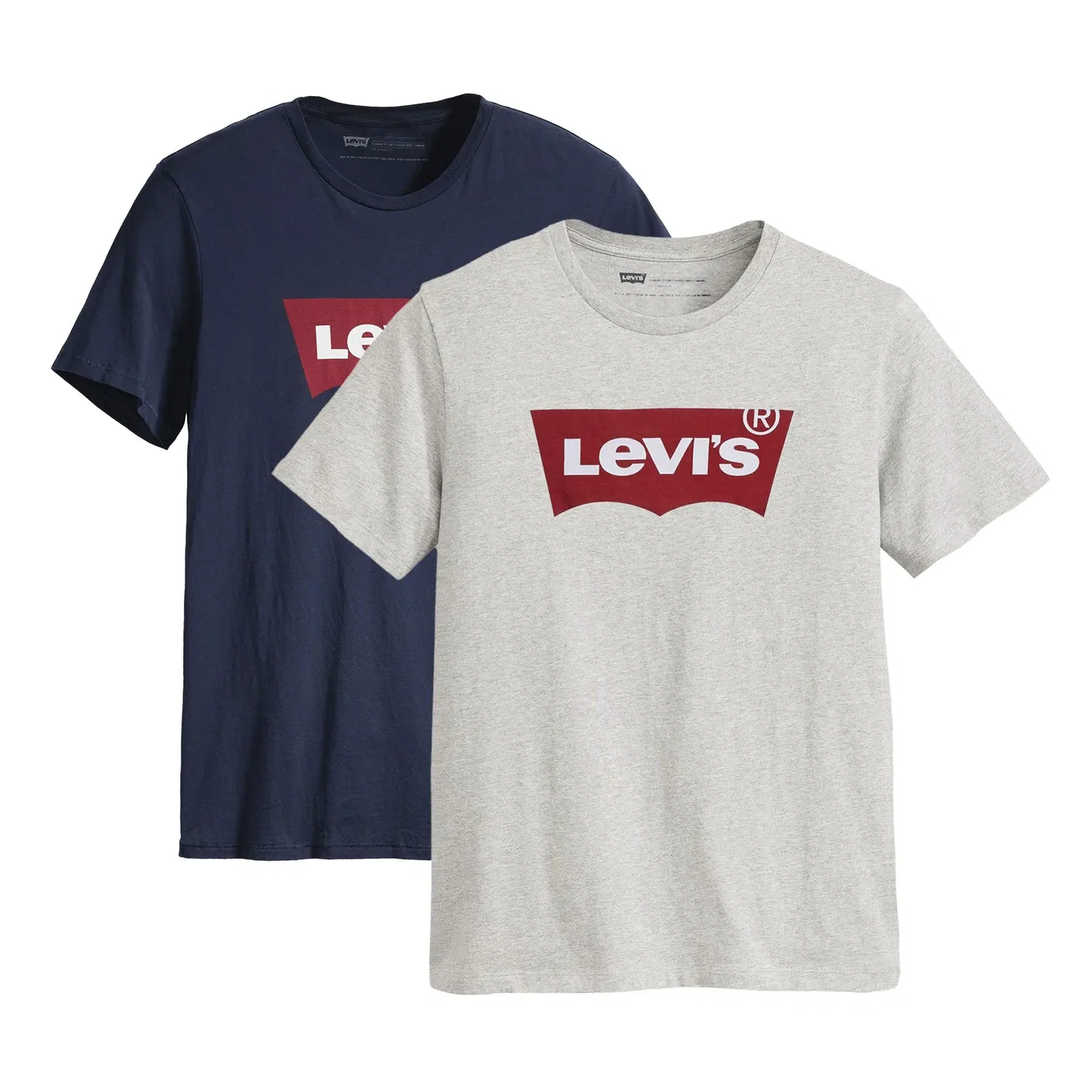 Футболка, 2 штуки, Levi's, серо-голубой