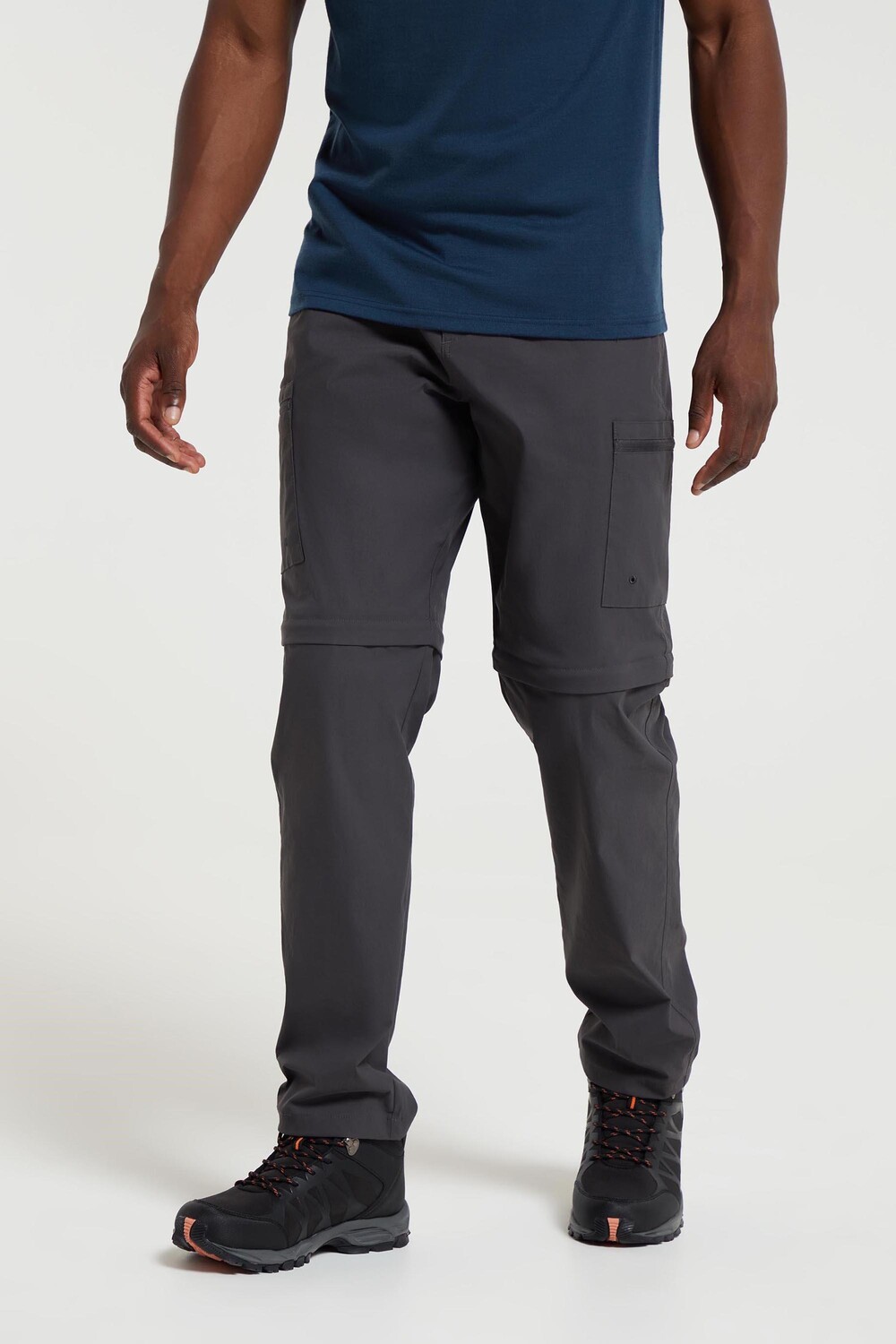 

Брюки-трансформеры Trek Trouser для походов стрейч Mountain Warehouse, серый