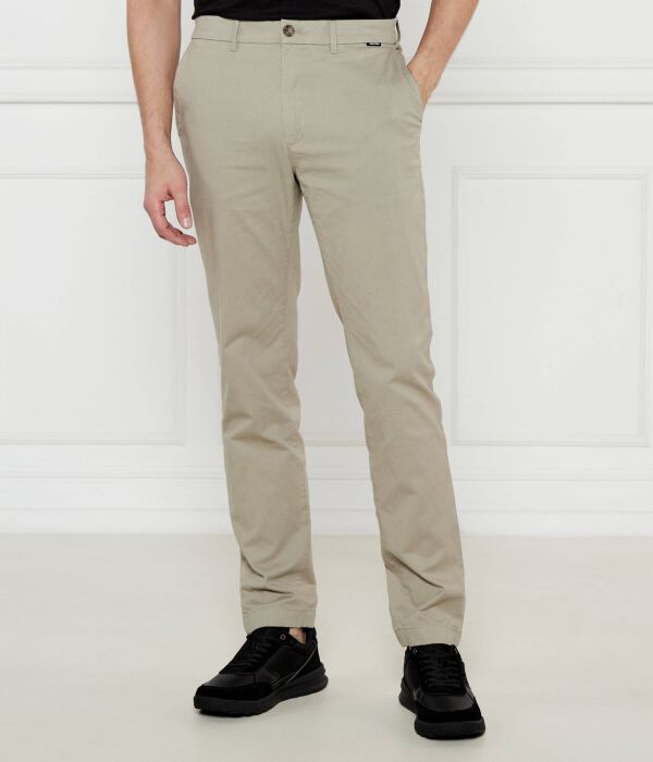 

Брюки-чинос Calvin Klein Modern Slim Fit, бежевый