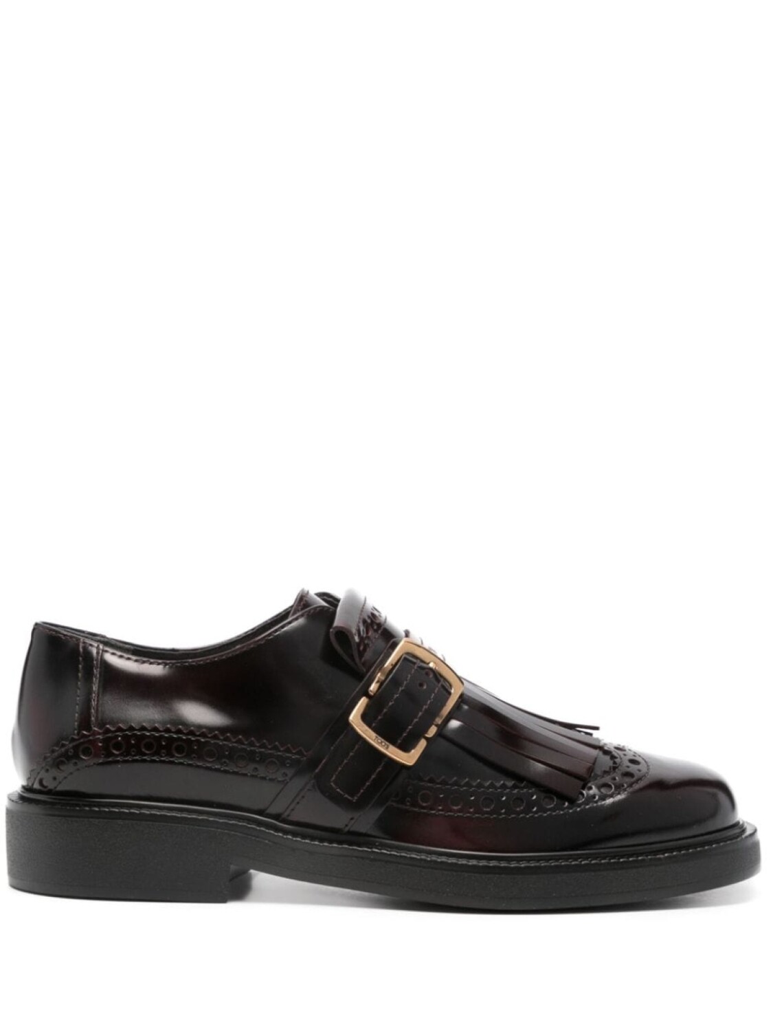 Tod's броги с ремешками, красный