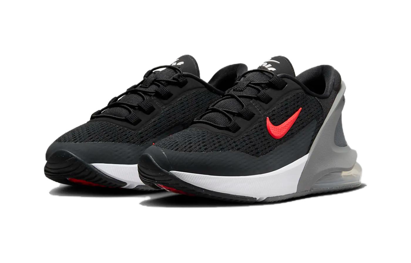 Nike Кроссовки для бега Air Max 270 Low Top для детей, черно-серые, возраст 3-7 лет — фото 4