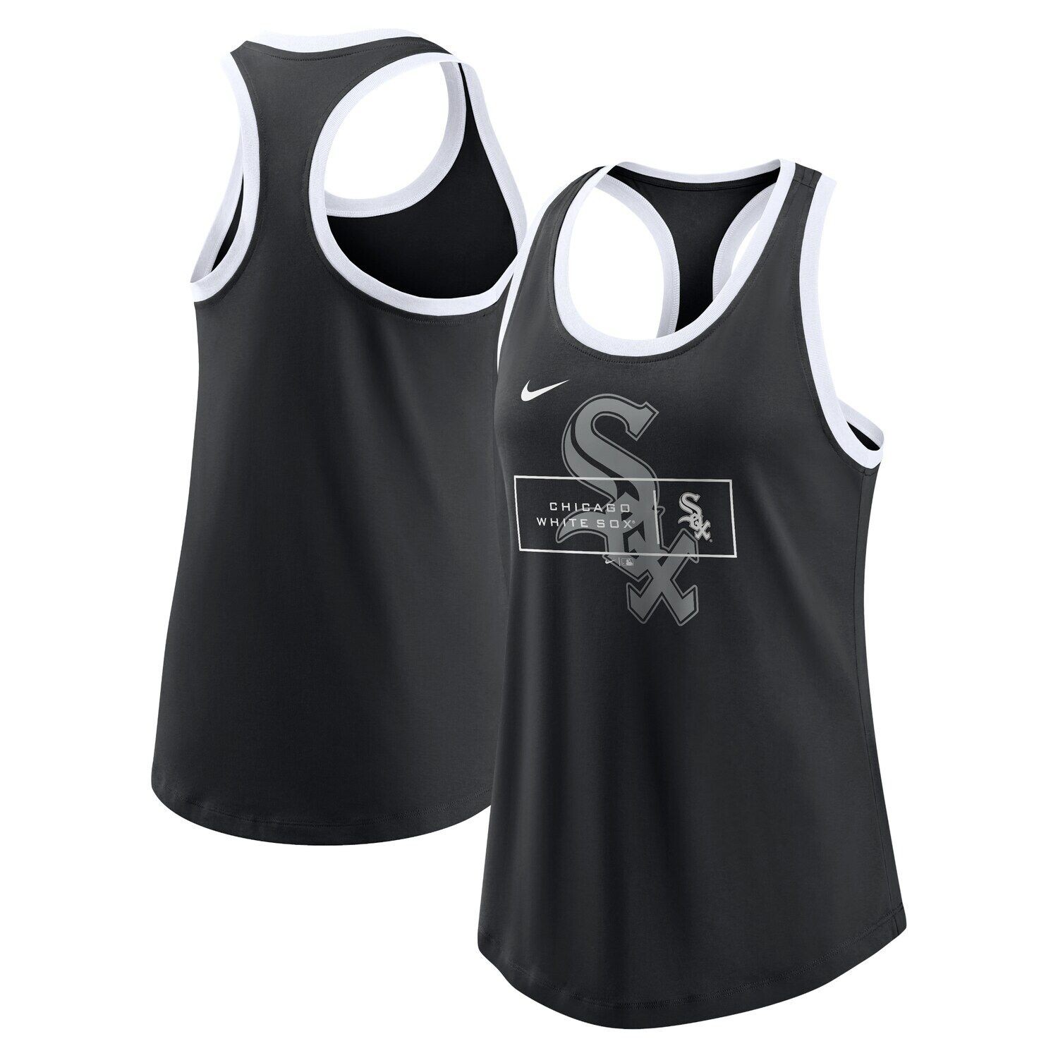 

Женская майка Nike Black Chicago White Sox X-Ray Racerback Performance Nike