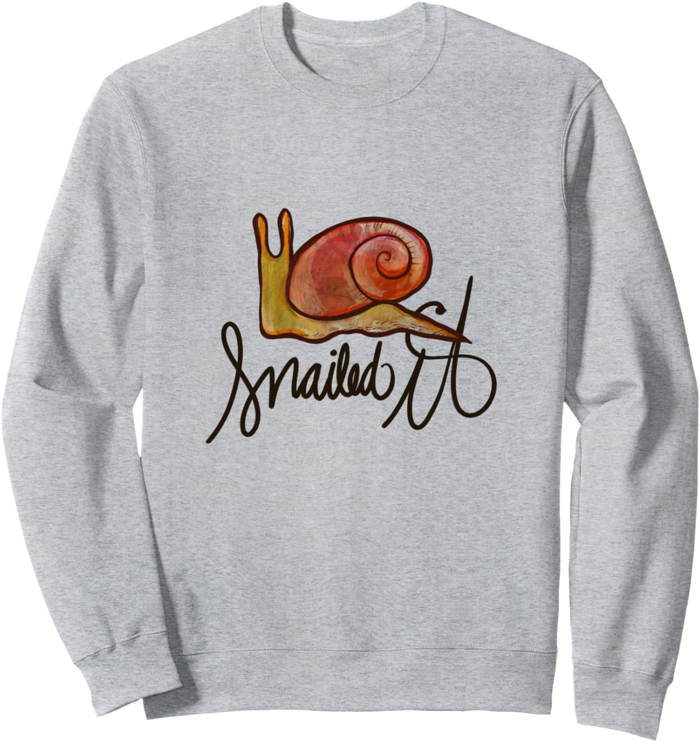 

Толстовка с изображением улитки Hike Snugg, серый