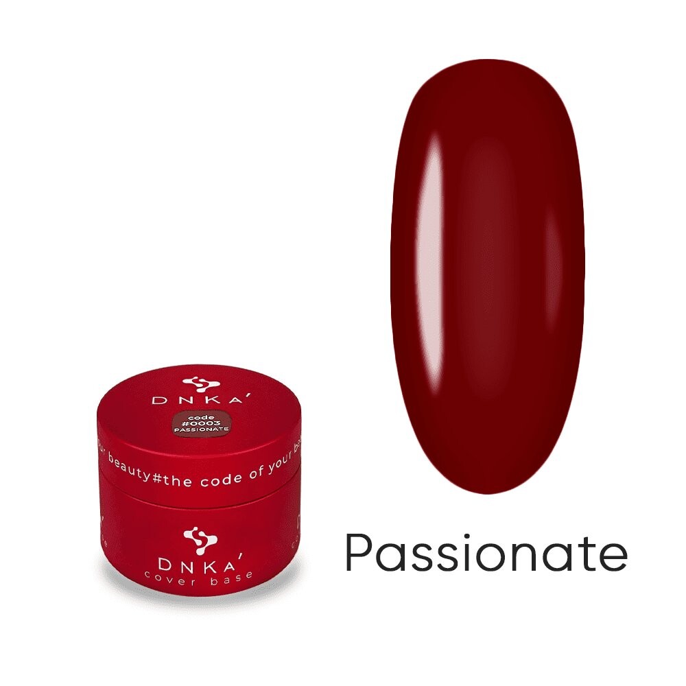 

Цветная база DNKa Cover Base № 00003 Passionate, 30 мл