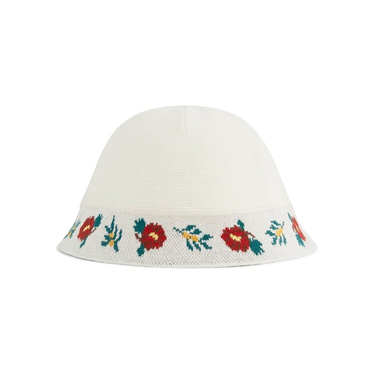 

Панама Aimé Leon Dore Floral Knit Bucket Hat, цвет Pristine