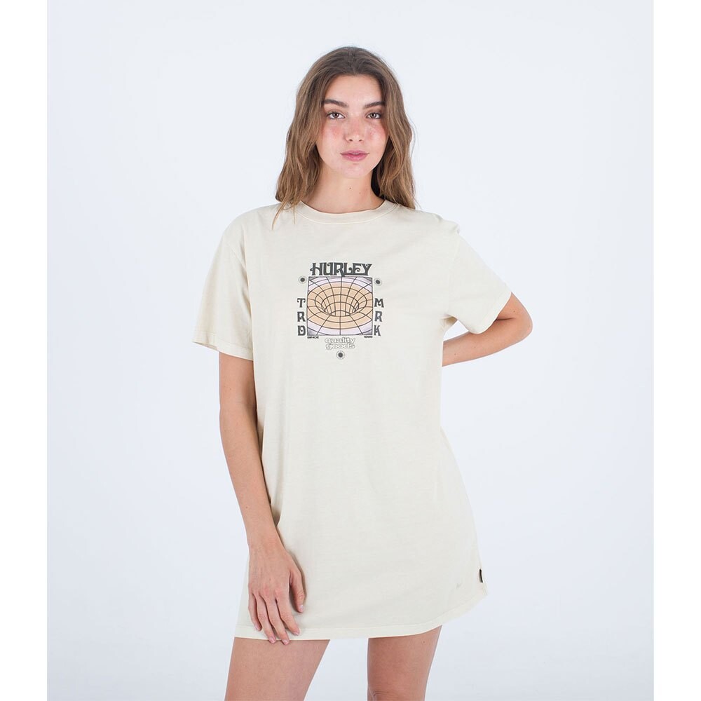 

Платье Hurley Vortex Short Sleeve Short, бежевый