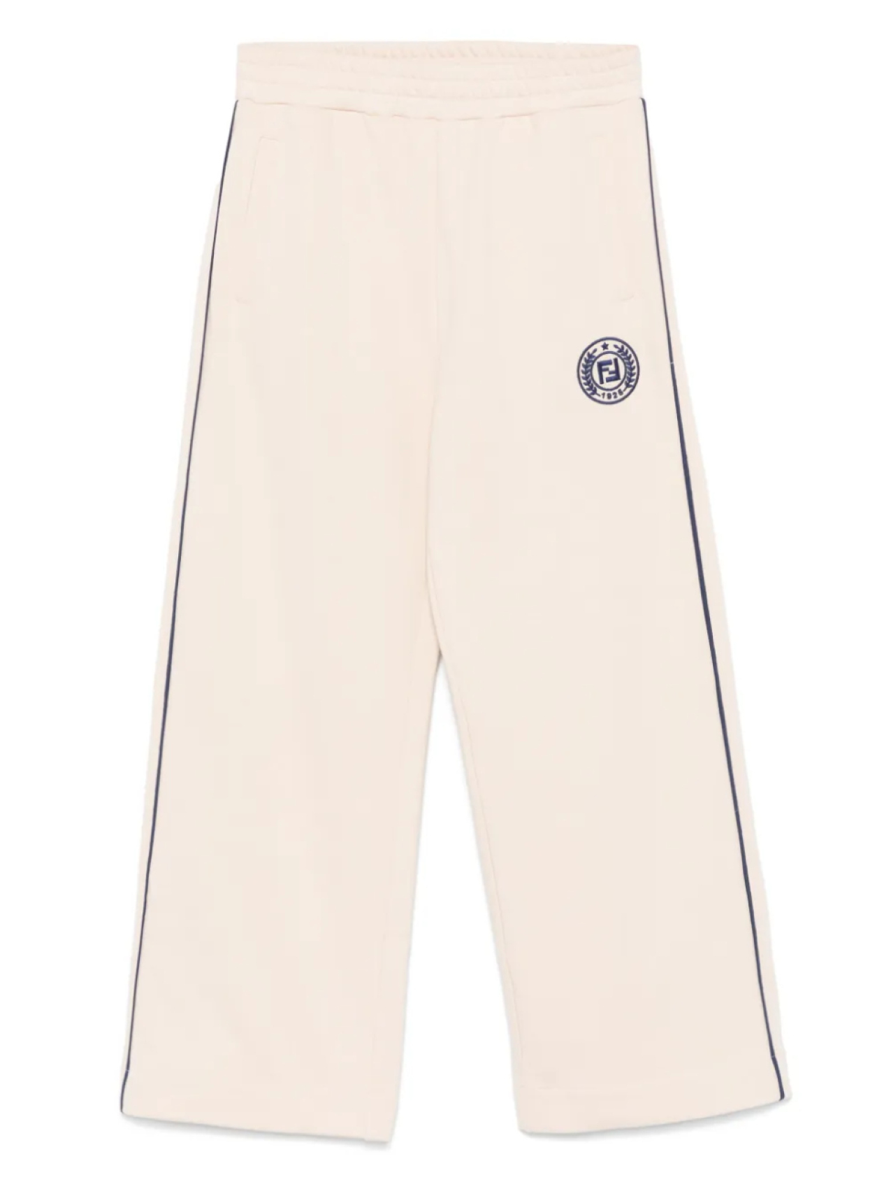 

Fendi Kids спортивные брюки с логотипом FF, нейтральный