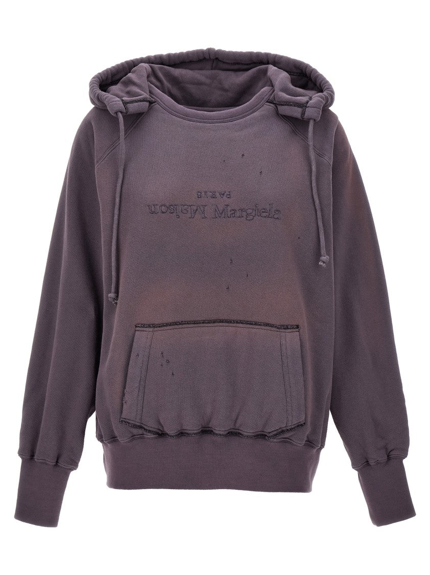 

Худи «Logo Reverse» Maison Margiela, серый