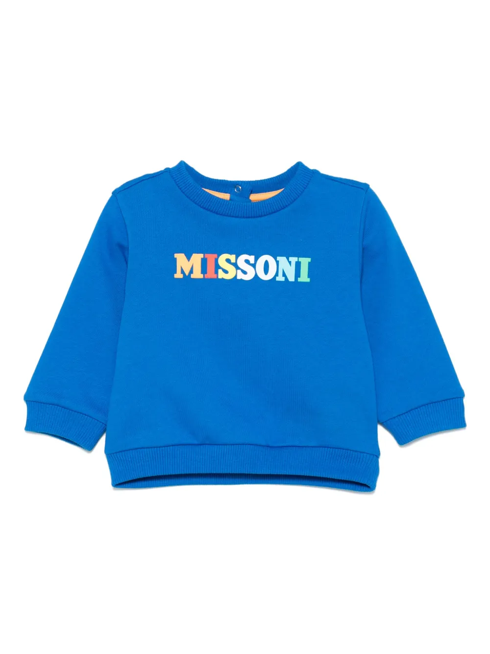 

Толстовка с логотипом Missoni Kids, синий