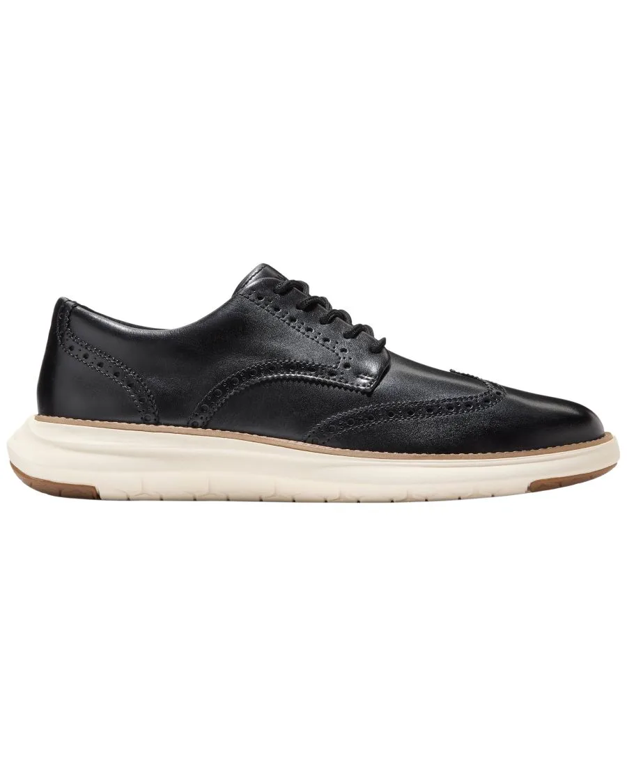 Мужские оксфордские туфли Grand Remix Wing на шнуровке Cole Haan, черный — фото 2