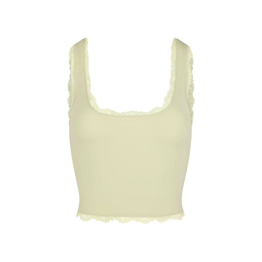 

Топ SKIMS Fits Everybody Lace, цвет Sage