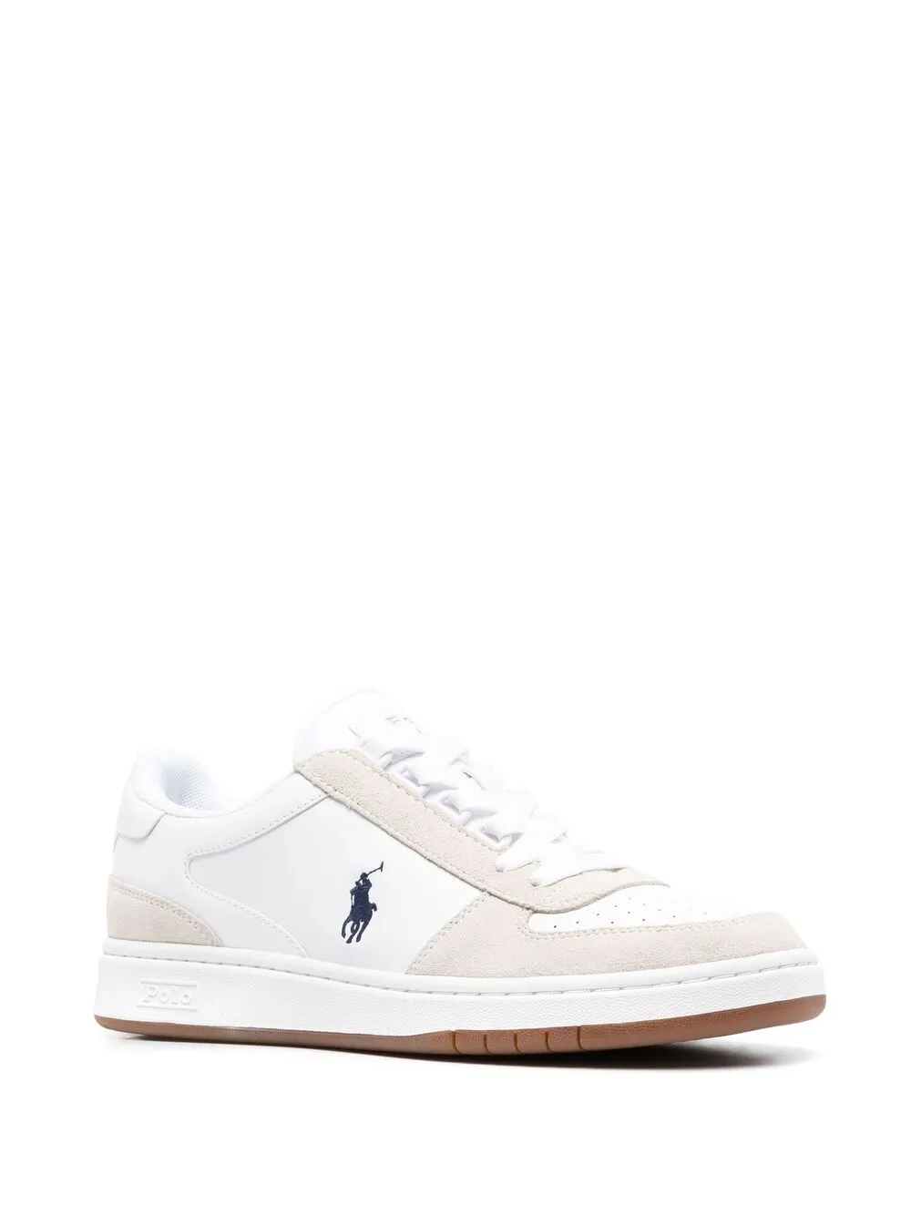 Кроссовки Court Polo Ralph Lauren, белый — фото 2