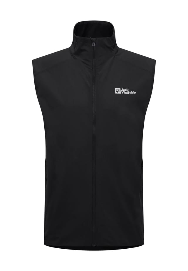 

Жилет Softshell "Prelight Stride Vest" охлаждающий дышащий Jack Wolfskin, черный