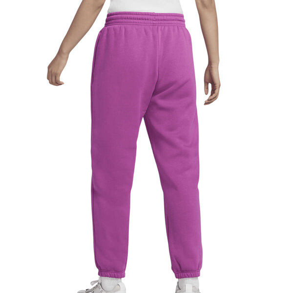 Брюки sportswear phoenix fleece high-waisted pants 'hot fuchsia' Nike, фуксия — фото 2