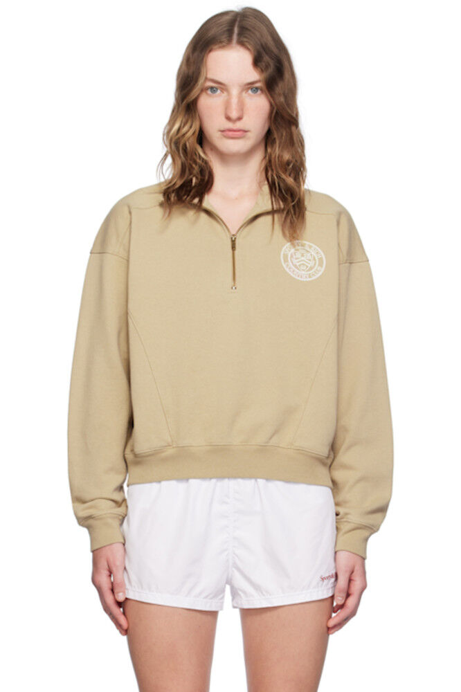 

Бежевый свитшот «Paris Country Club» Sporty & Rich