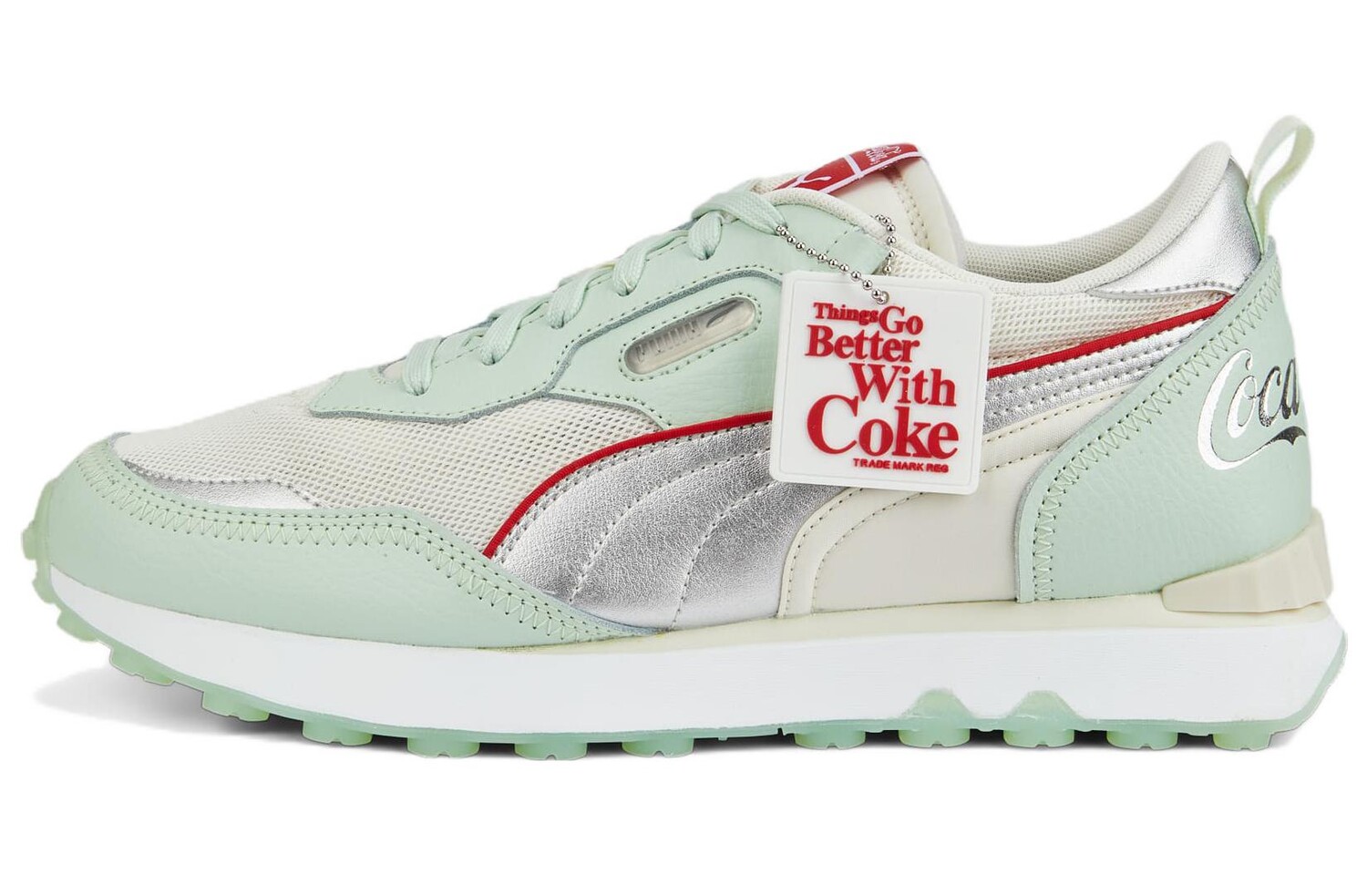 

Кроссовки Puma Coca-Cola X Rider FV LE 'Gossamer Green Silver'