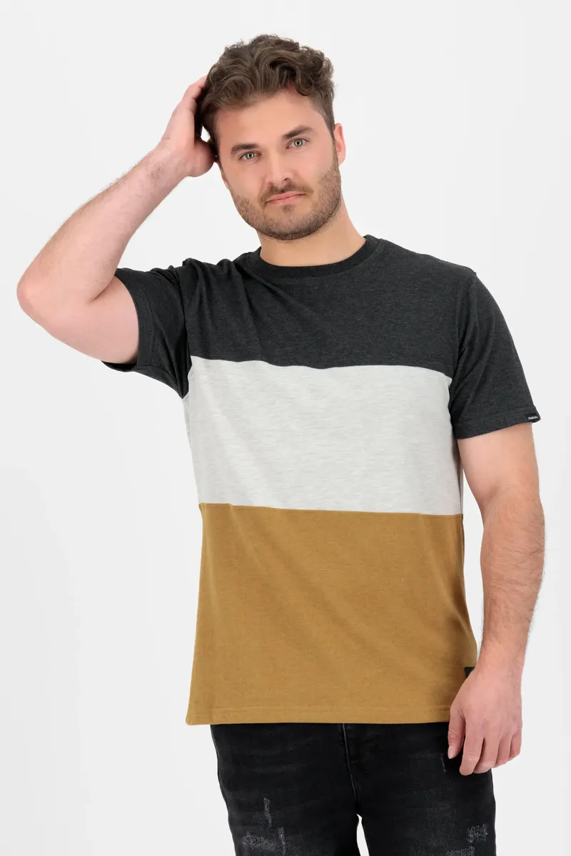 

Рубашка с круглым вырезом Alife & Kickin "BenAK A Shirt мужская рубашка с коротким рукавом", цвет Moonless Melange
