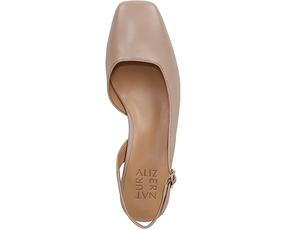 Туфли Naturalizer Jayla Low Heel Slingback Dress Shoes, цвет Warm Fawn Tan Leather — фото 2