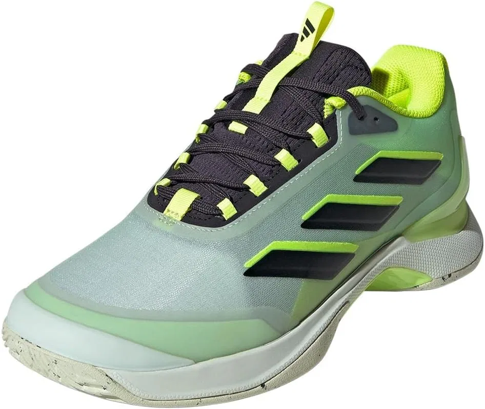 Кроссовки теннисные Adidas Avacourt 2.0, Green Spark/Black/Lucid Lemon