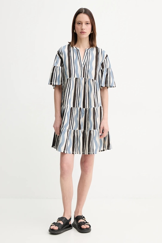 

Хлопковое платье Weekend Max Mara, бежевый